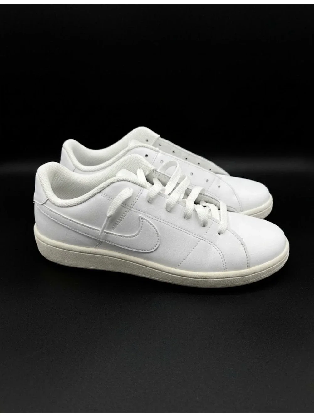 Nike Court Royale 2 Low 'Triple White' Sneakers Sz 9